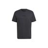 Men's Originals Casual Alphabet Printing Round Neck Short Sleeve Carbon Black T-Shirt HP0441
