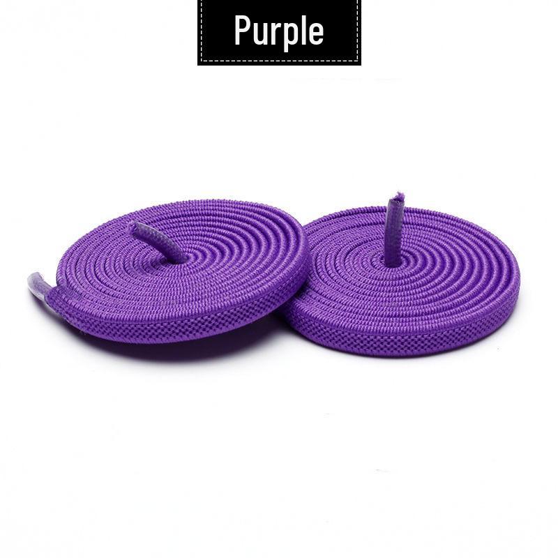 0.6cm Wide Elastic Flat Shoelaces for Sneakers and Canvas Shoes