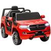 Kinder Elektrische Auto +3 Jaar Toyota LAND CRUISER met 12V Accu Afstandsbediening en MP3 Muziek Rood
