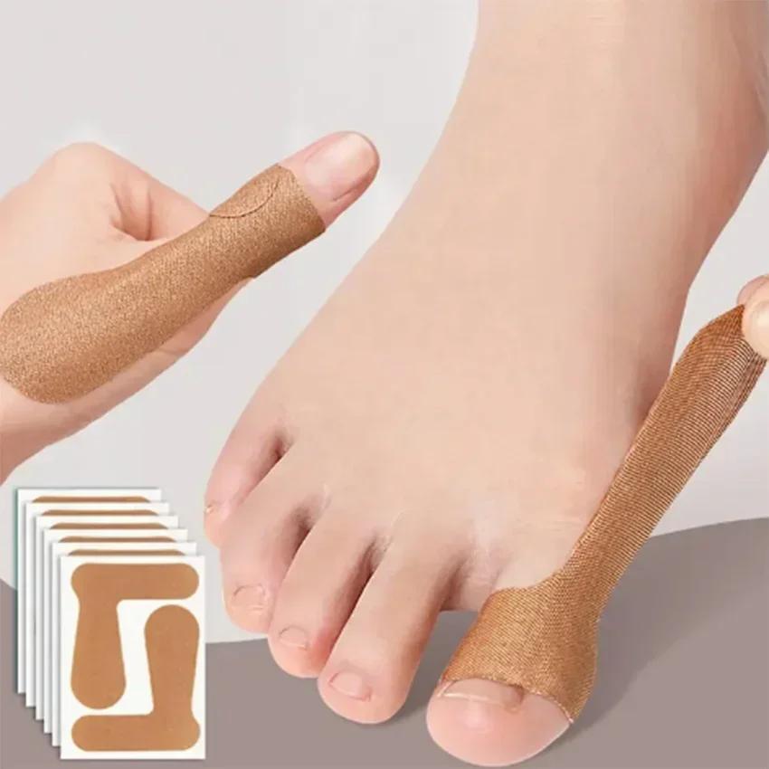 Hallux valgus Korrekturaufkleber, verschleißfester Fußgelenkschutzaufkleber, für die tägliche Fuß- und Handpflege von Männern und Frauen