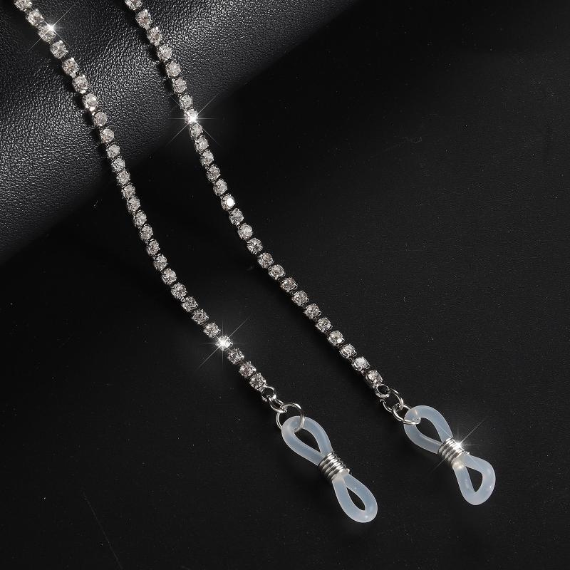Luxury Rhinestone Milk Ring Breast Chain Women Sexy Spicy Metal Bead Chain Milk Clip Body Chain Adult Erotic Accessories