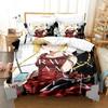 3D Anime Darwin's Game Bedding Set Duvet Cover Bed Set Quilt Cover Pillowcase Comforter King Queen Size Boys Adult Bedding Set