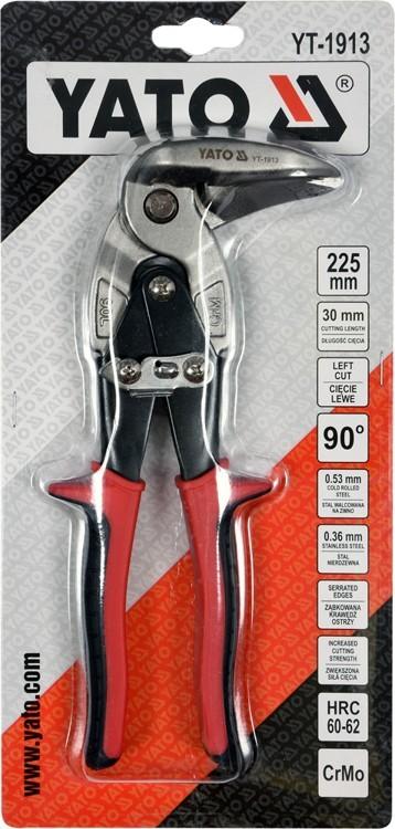 YATO YT-1913 Blechschere, Rechtwinklig, 225mm