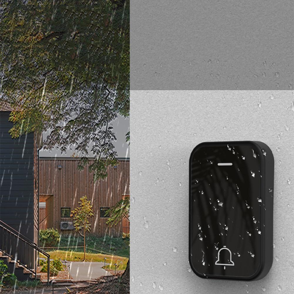 SelfPowered Wireless Doorbell Loud Volume Waterproof Design for Outdoor Use Easy Installation No Battery Needed