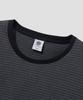 AGOD Washed Stripe Long Sleeve [Charcoal]
