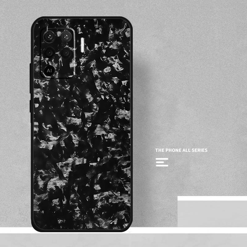 Forged Carbon Case For Oppo A5 A6 Pro A16 A76 A96 A17 A57 A40 A60 A80 A98 A58 A78 A18 A38 A54 A74 A94 A15