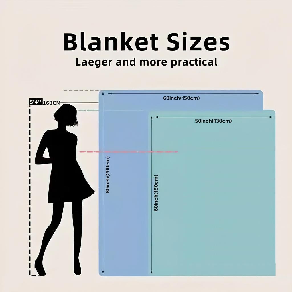 1pc Warm and Cozy Flannel Blanket for Mom - Perfect Gift for Birthdays and Special Occasions