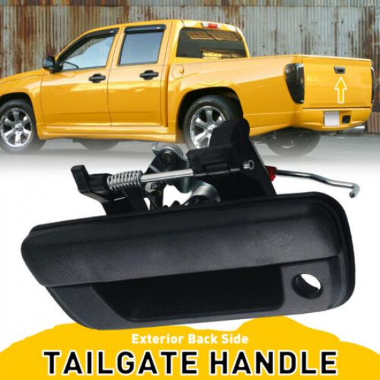 Rear Gate Tailgate Tail Latch Handle For 2004-12 GM Chevy Colorado GMC Canyon