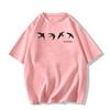 Women's Plus Size Pure Cotton White Short Sleeve T-Shirt - 2025 Design with Straight Shoulder and Half Sleeves