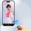 Stylish Finger Rings Controller for Smartphone Videos Reading Wireless BLE5.3 Remote Controller Feature