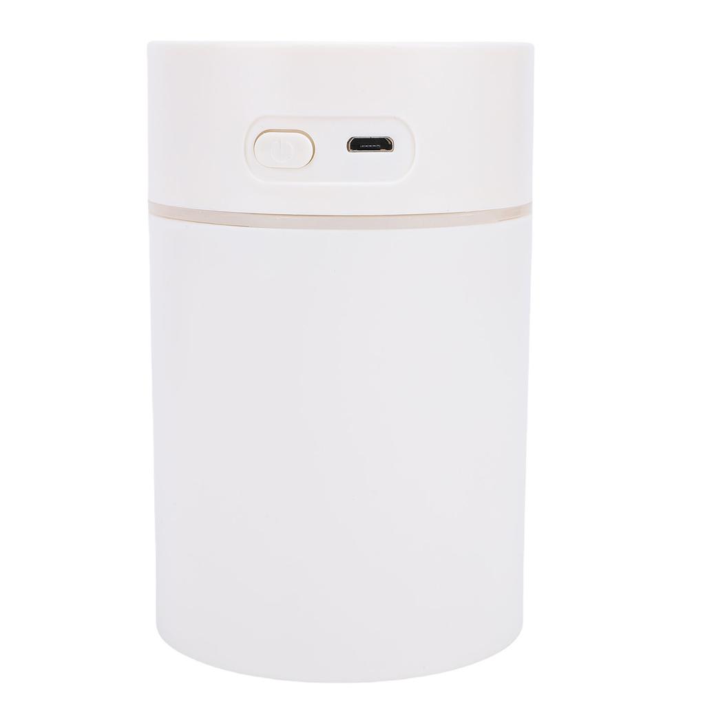 Humidifier with 2 Mist Modes Light 300ML USB Powered Humidifier for Desktop Bedroom Car