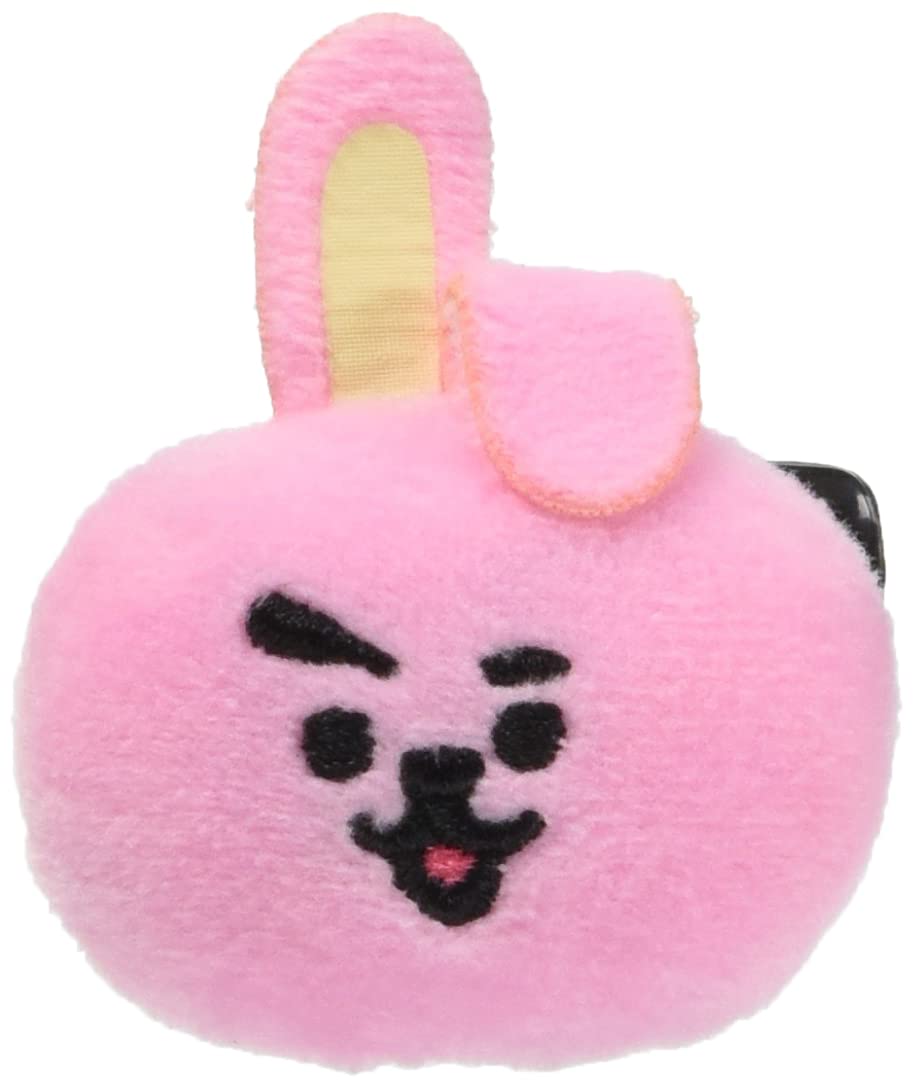 

Значок плюшевый BT21 COOKY розовый