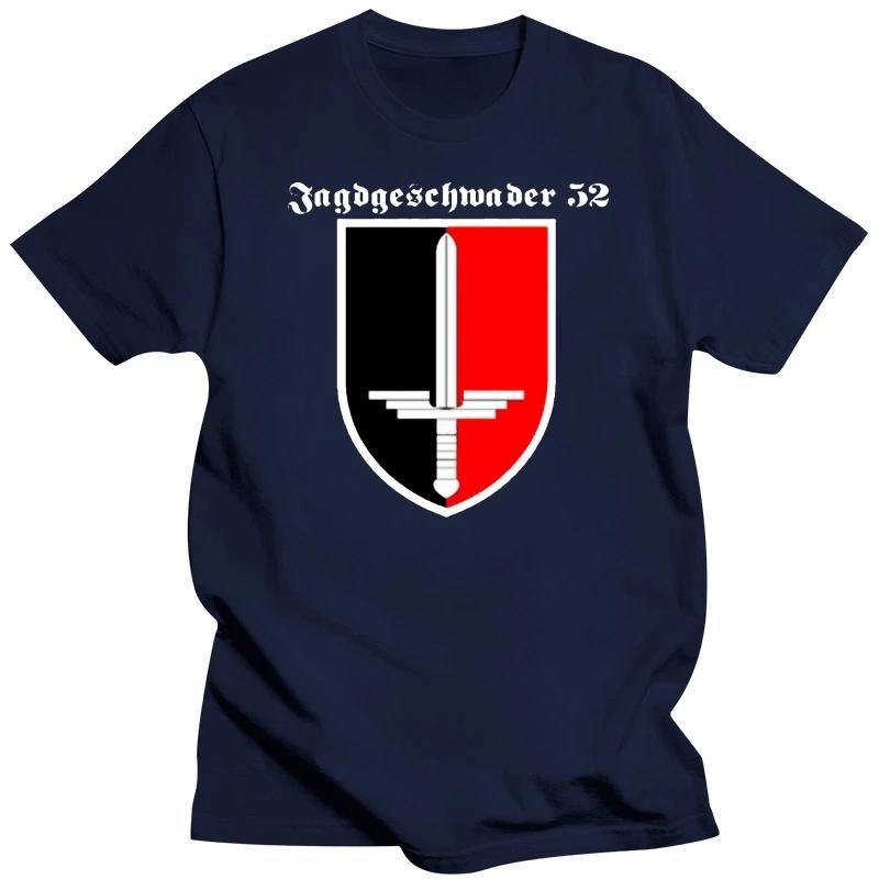 Cotton Tee Shirt JG 52 Jagdgeschwader Luftwaffe Deutschland Erich Hartmann - T Shirt Summer T-shirt