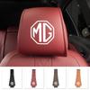 Copertura Protettiva in Pelle per Poggiatesta Sedile Auto, Pastiglia Interna Accessori per Morris Garages MG 3 5 6 7 HS ZS GS Hector TF GT RX5 RX8