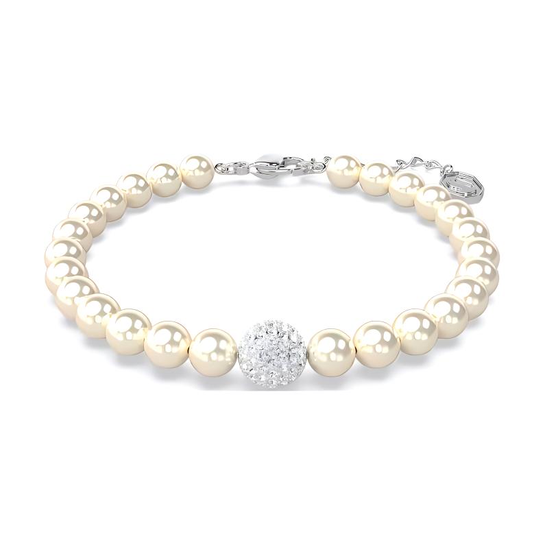 

Swarovski Swa Remix Pearl Bracelet Women Bracelet 5669529 Box (Random Color)