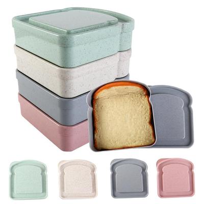 Box With Lid Toast Box Sandwich Storage Case Bread Container Dessert Container