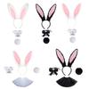 Easter Rabbits Ear Hair Hoop Costume Accessories Rabbit Headwear Makeup Decorations Cute Plush Rabbit Hairband Headband