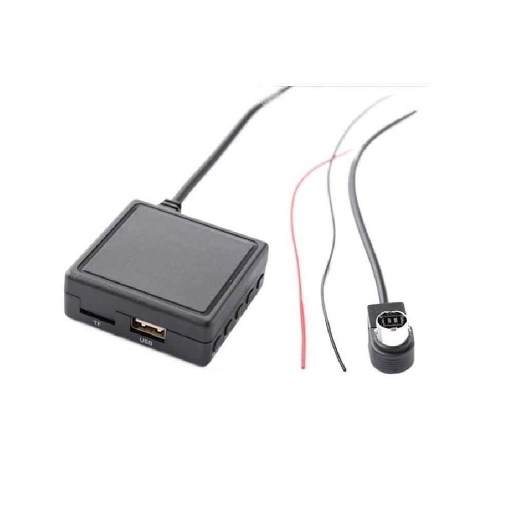 Car 50 Aux Usb Tf Card Music Adapter Wireless Audio Cable Microphone Adapter