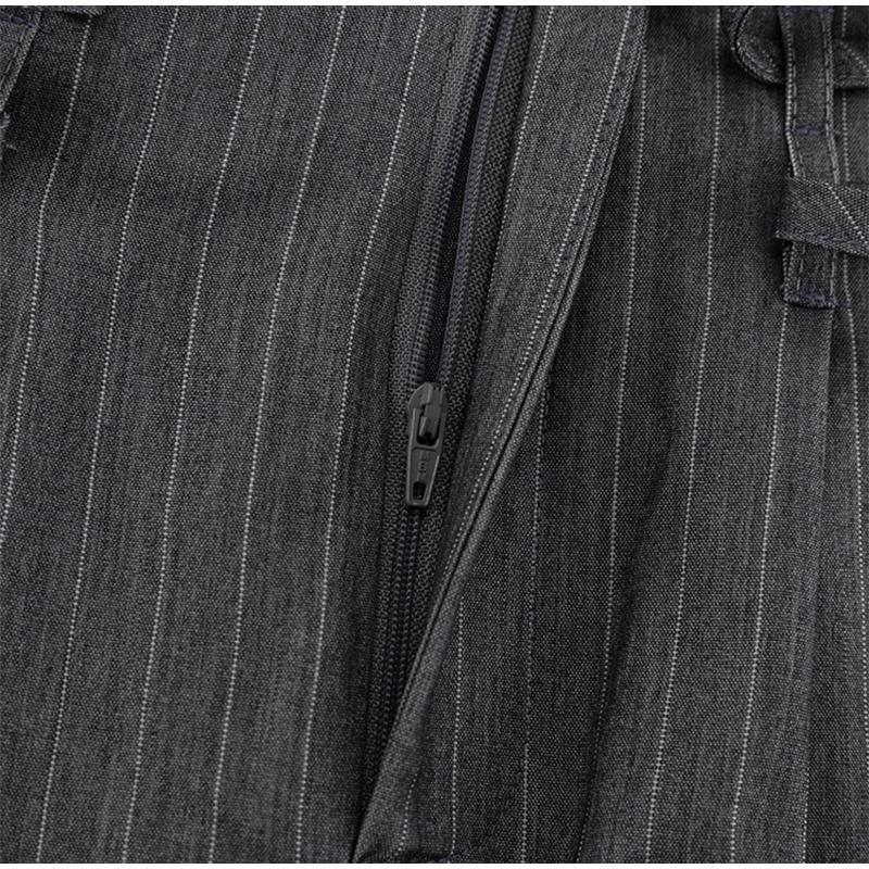 Retro Striped Casual Wide Leg Pants Spring and Summer Women's Fashion Commuting Versatile High Waist Loose Straight Leg Pants