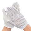 100 Pairs Anti-static Breathable Double-sided Stripe Protective Gloves for Cleanroom