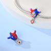 Authentic New Product copper Magic Joker Playing Card Pendant Ideal For Pandora Bracelets Do It Yourself Charm Women Jewellery Fashion Gift