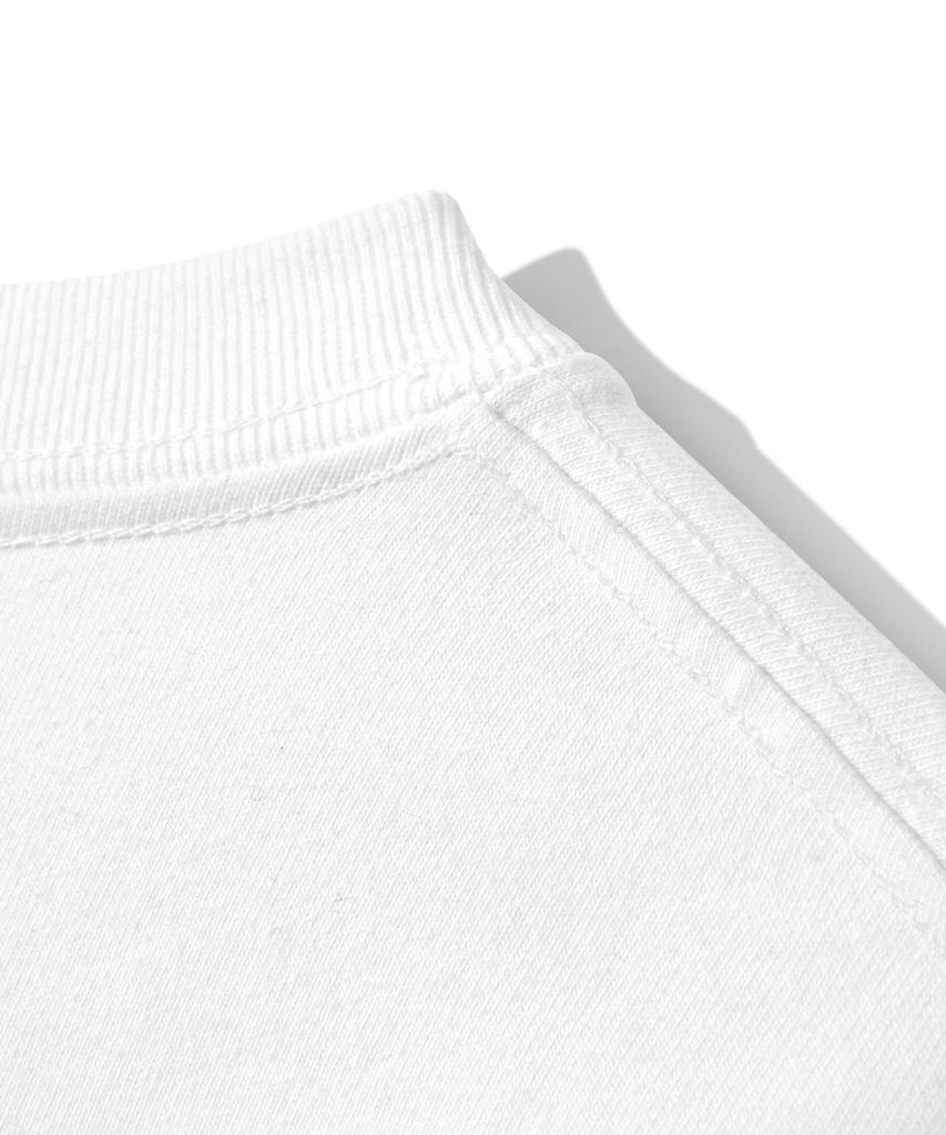 DIAMOND LAYLA Silicone Logo Short Sleeve T-Shirt T77 White