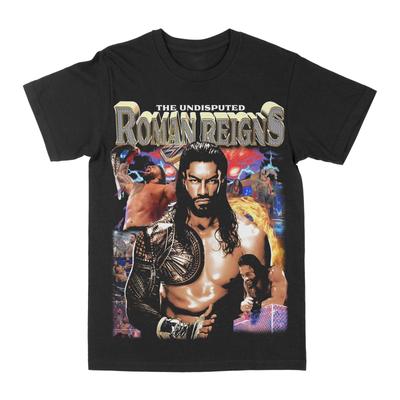 Roman Reigns Pattern T-shirt Printed Summer Luxury Brand Cotton Men's and Women's T-shirt Short Sleeves