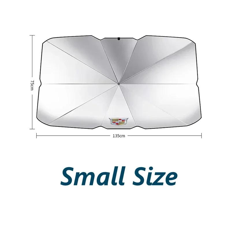 

Car Interior Sunshade Umbrella Front Windshield Protection Cover for Cadillac ATS CTS SRX Escalade BLS XT5 Deville XTS DTS XT4