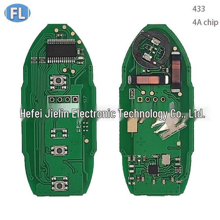 19-Year Teana Smart Card: 433MHz 4A Chip with 4-Button Start & Light KR5TXN1