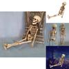 Human Skeleton Scary Skull Haunted House Halloween Prop Party Decor Atmosphere