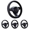 Car Accessories Steering-Wheel Cover Breathable Leather Anti Slip Universal