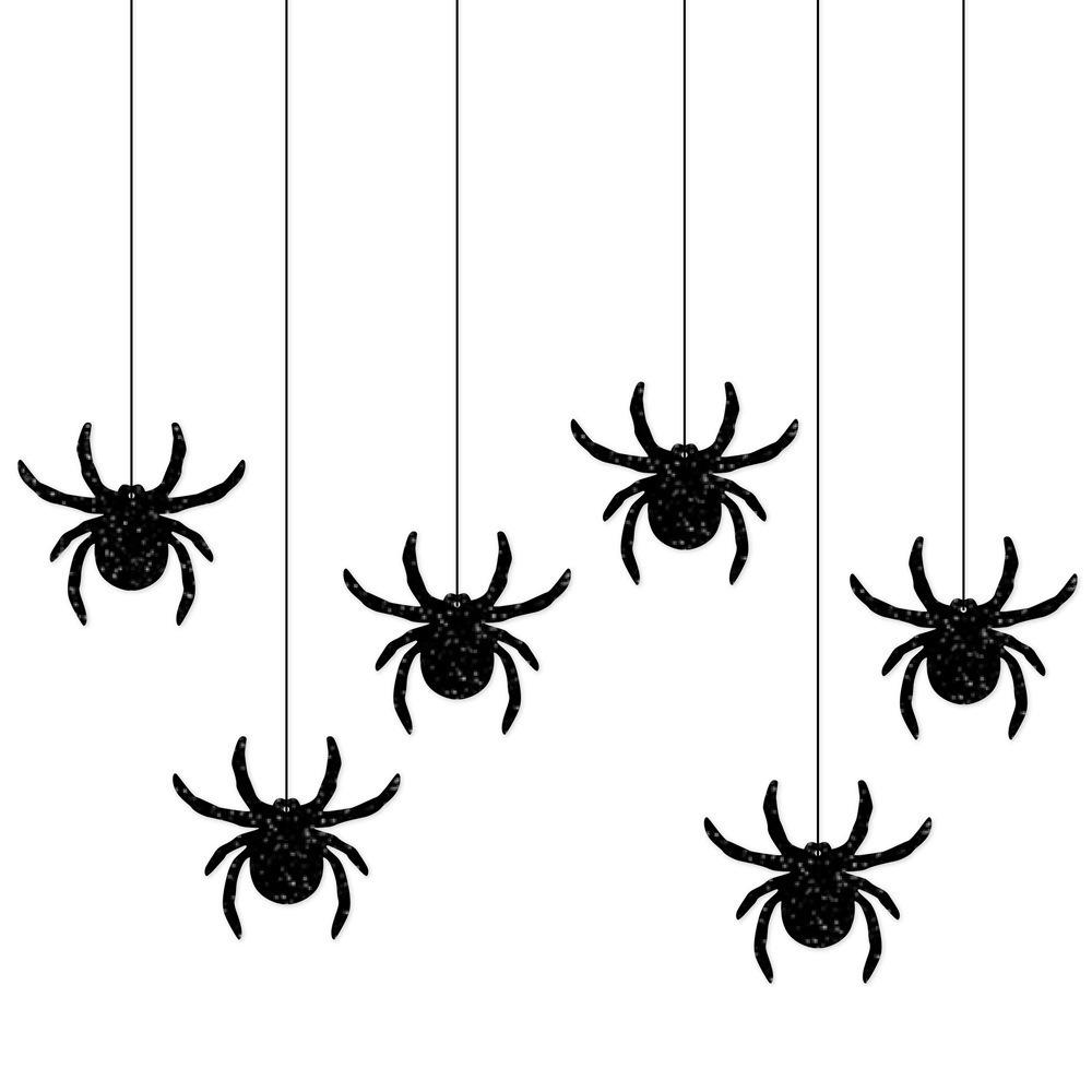 Horrific Halloween Spider Pendant Scene Layout Spider Wall Decoration  Background Decoration