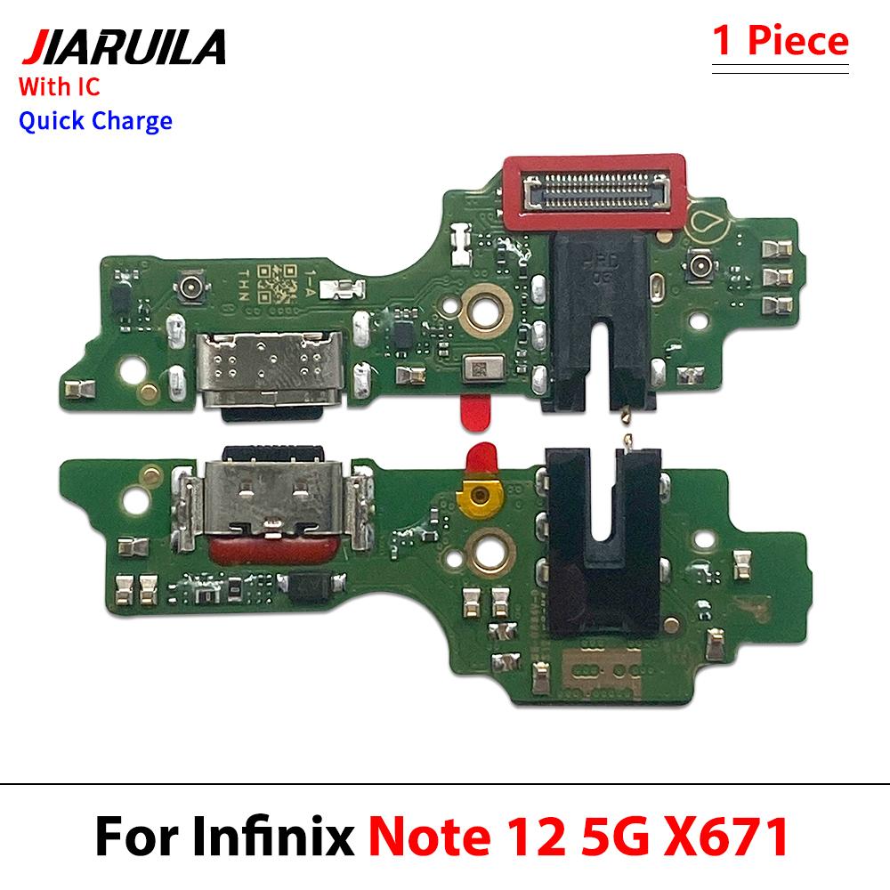 USB Charger Charging Port Dock Connector Board Flex Cable For Infinix Note 11 Pro Note 11 Pro 1G Note 11 1G Note 11 Pro 1G X6711