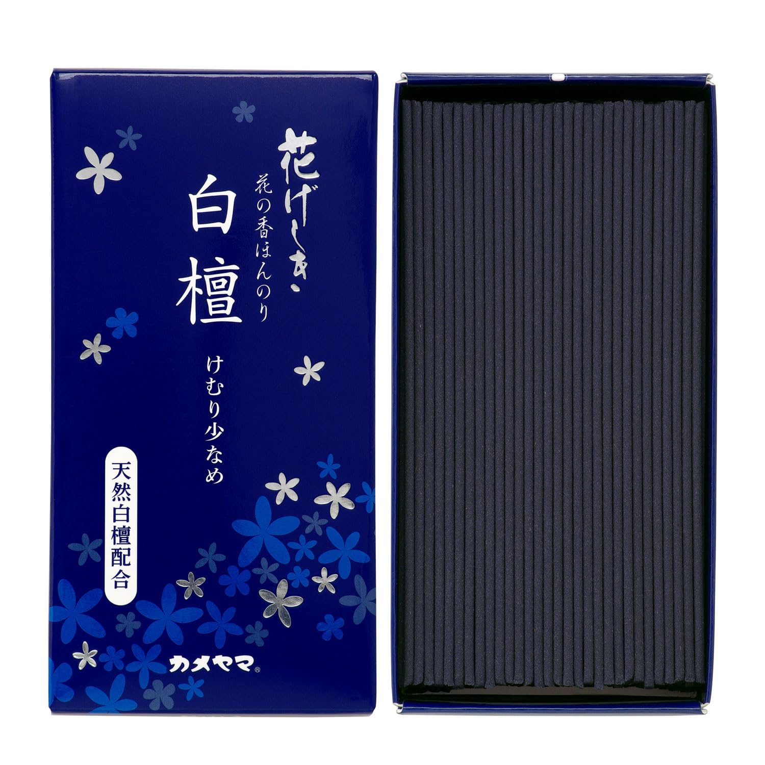 Kameyama Hanageshiki Sandalwood 100g 220 Low-Smoke Incense, Approx. (Approx. sticks)