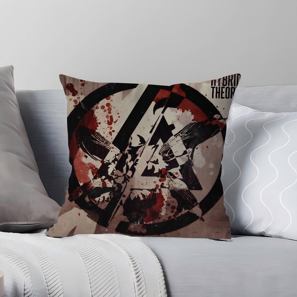 Группа L-Linkin Крутая P-Парк Наволочка 45x45см Милая наволочка Гостиная Диван Наволочка Спальня Домашнее украшение 16x16Inch