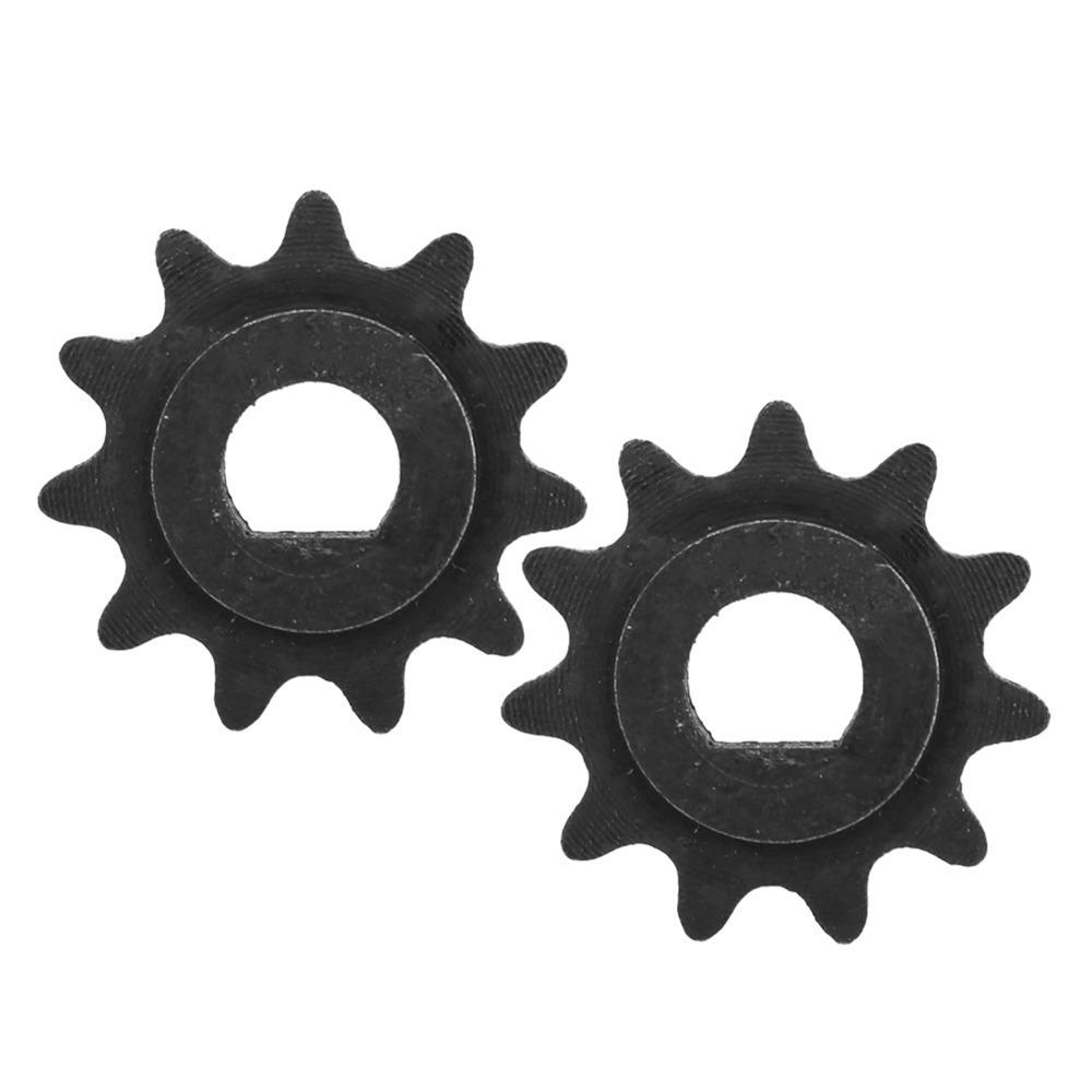 

2PCS 8mm Inner Electric Sprocket 25H 11T Motor Gear Durable Chain Sprocket Motor Drive чорний