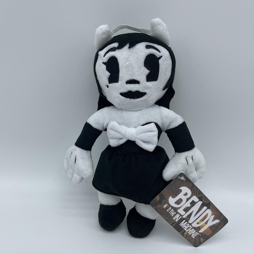 Thriller Game Bendy And The Ink, Plush Toy With Bendy Dog And Girl Doll