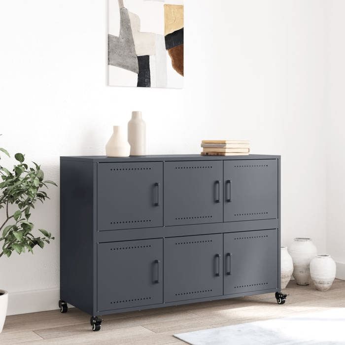 VidaXL Buffet, Armoire avec Porte, Placard avec Rangement, Organisateur de Salle de Séjour Salon Maison Intérieur, 846742