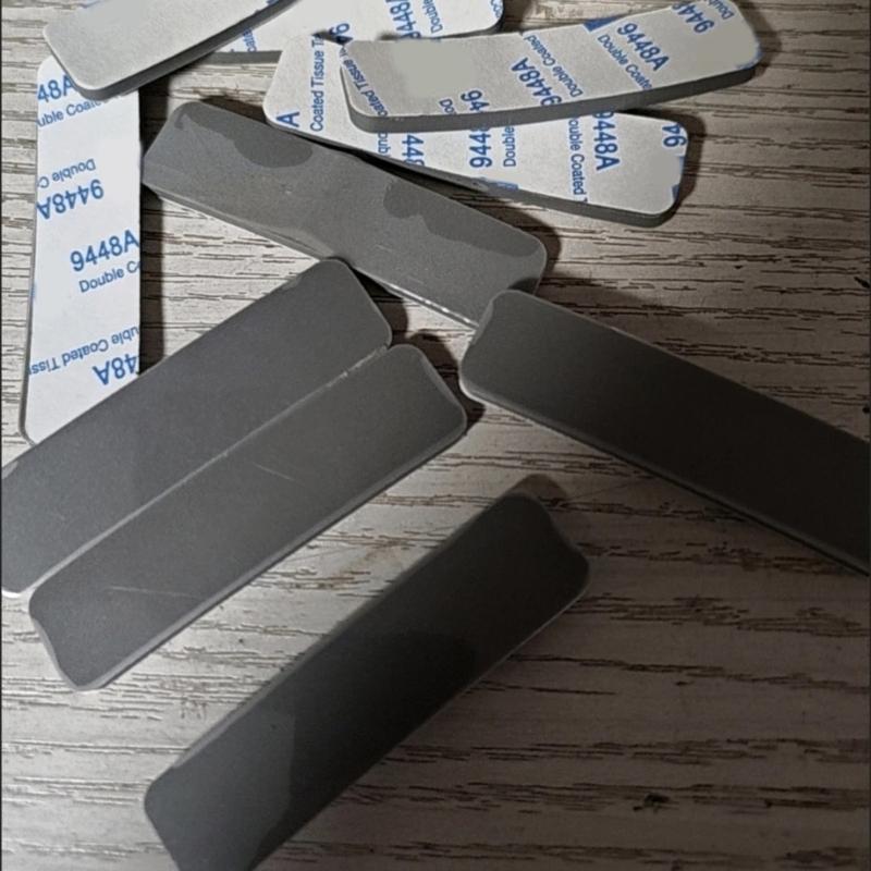 10 Stück Laptop-Gummifüße Streifen, Rutschfeste Ersatz-Bodengehäuse-Fußpolster für Tastaturen