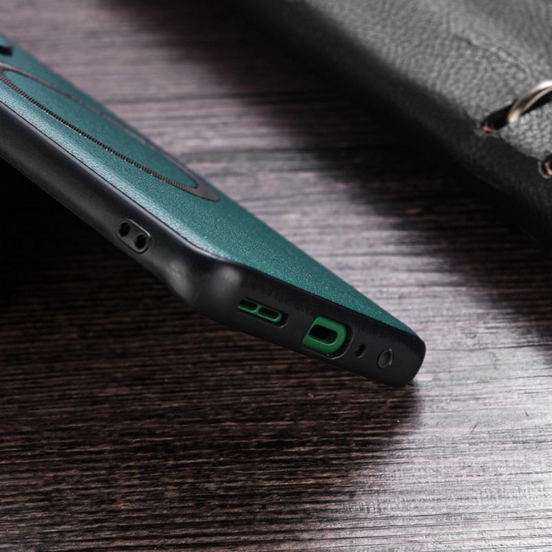 Magsafe Magnetic Wireless Charging Case For Samsung S24 Ultra S24 + S23 S22 + Galaxy S21 Plus S20 FE Luxury PU Leather Cover