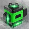 8/12/16-Linien Laserwasserwaage Grüner Strahl Infrarot Automatisches Nivellierwerkzeug Horizontal Vertikal Kreuzlinien Laserwasserwaagen Instrument