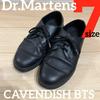 [Б/У] Доктор. Martens 3-глазковые Cavendish bts UK7 Черный Моно