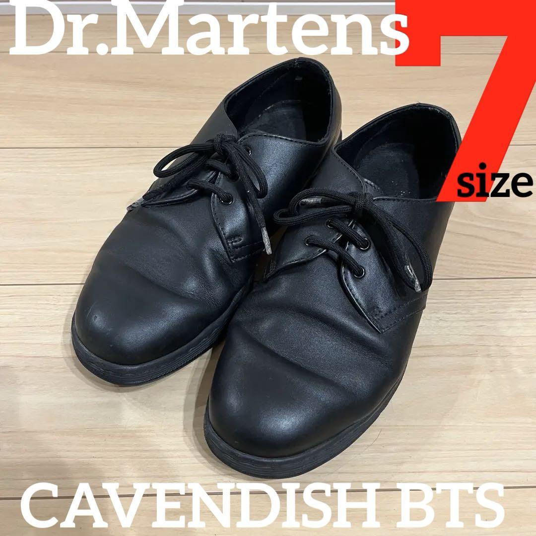 

[Б/У] Доктор. Martens 3-глазковые Cavendish bts UK7 Черный Моно