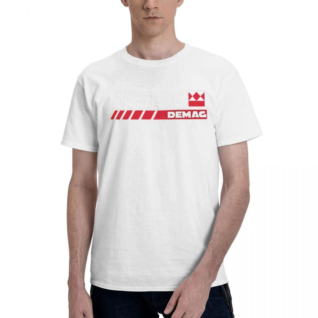 Terex Demag Cran 100 Cotton Casual Breathable Confortable Men Top Funny TShirt For Men Men Clothes