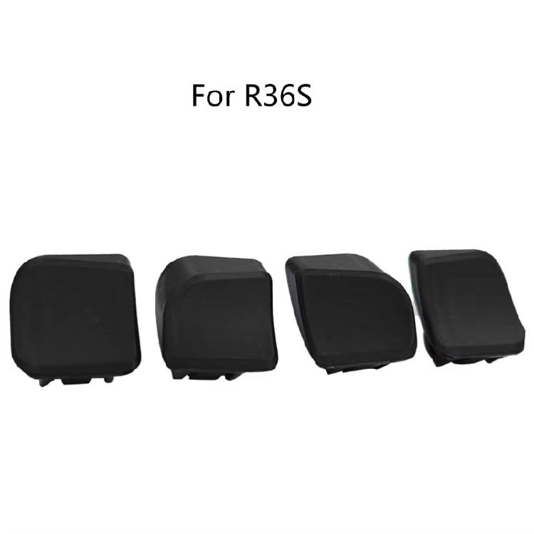 4pcs Back Button Shielding Easy Installation Gaming Skins Ventilation Friendly Consoles Decals Game Spare For R36S Gaming