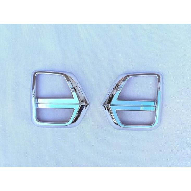 2X For -2025 Chevrolet Colorado Chrome ABS Front Fog Light Lamp Cover Trim