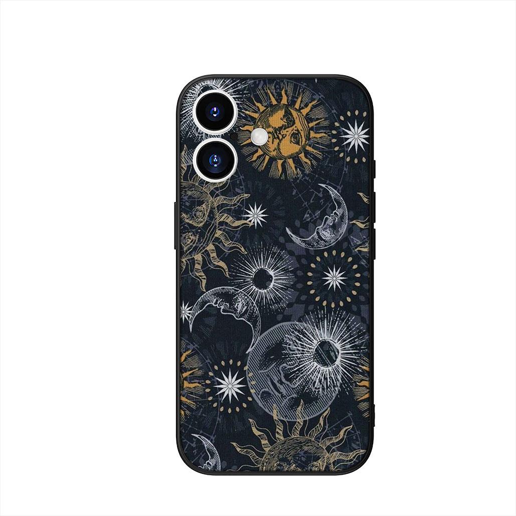 

Cover for Motorola Moto Edge 70 60 Fusion 40 NEO 20 Pro G Stylus G56 G96 G71 G73 G41 G42 G50 G51 G52 Case Funny Sun Moon Face Motorola G96