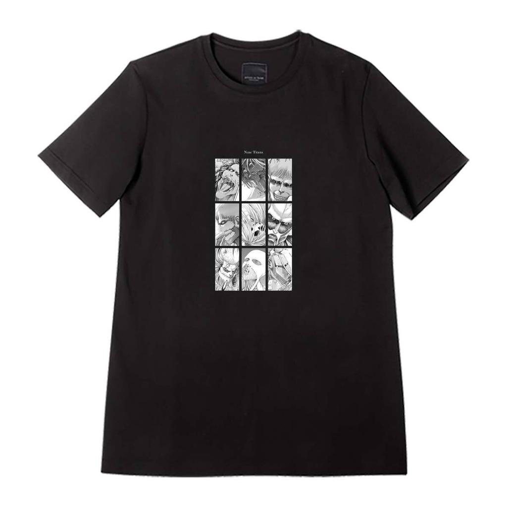 Attack On Titan Black Remembrance TShirt 12 Black Japan New