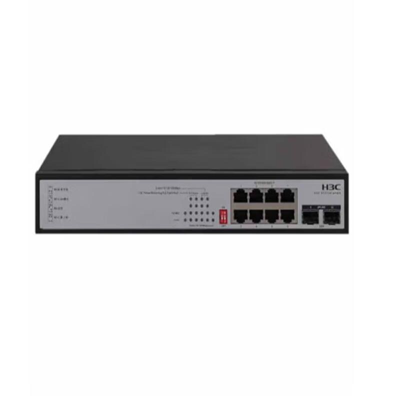 

H3C 8-Port Gigabit Enterprise PoE+ Switch (S1210F-HPWR)