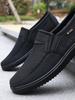2026 Large Size Platform Mesh Men's Shoes Summer Breathable Men's Slip on Flat Shoes Comfortable Non Slip Casual Shoes